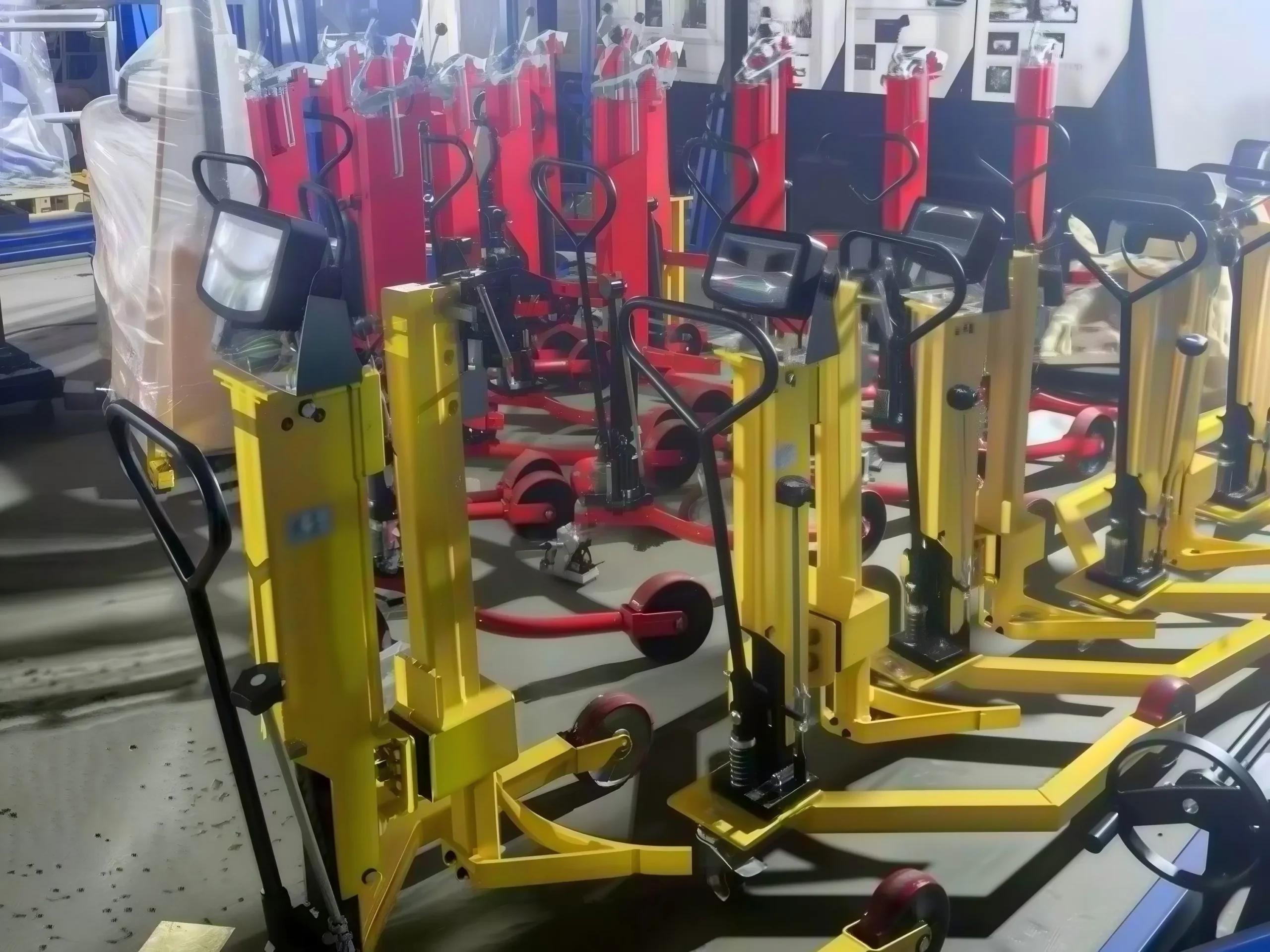  manual hydraulic pallet stacker 