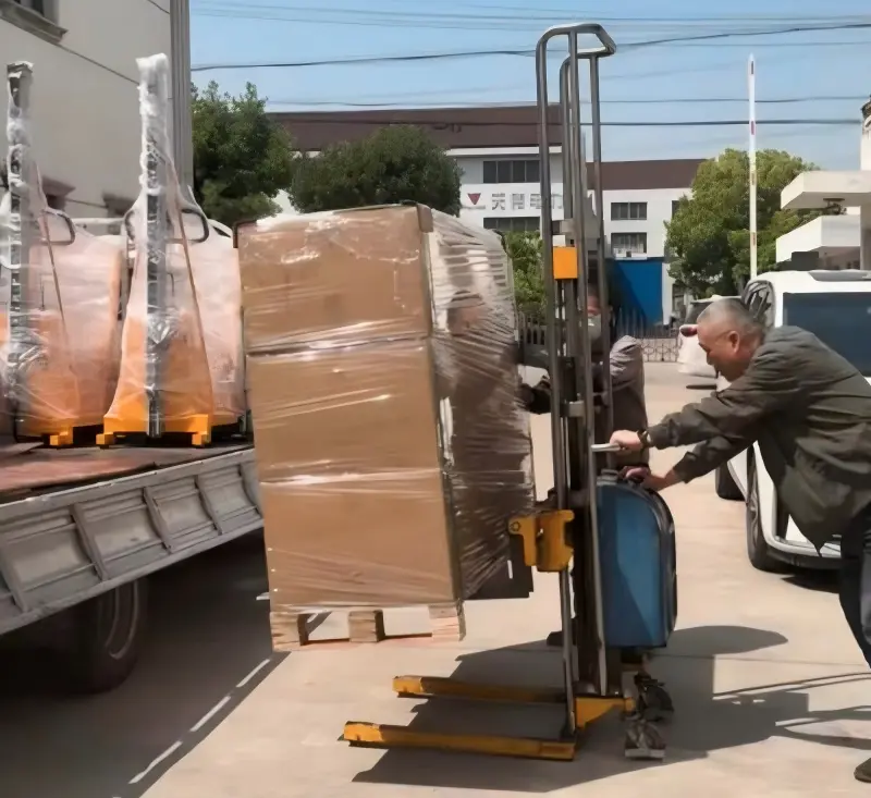 Semi Electric Stacker Manufacturer Specs Features Guide