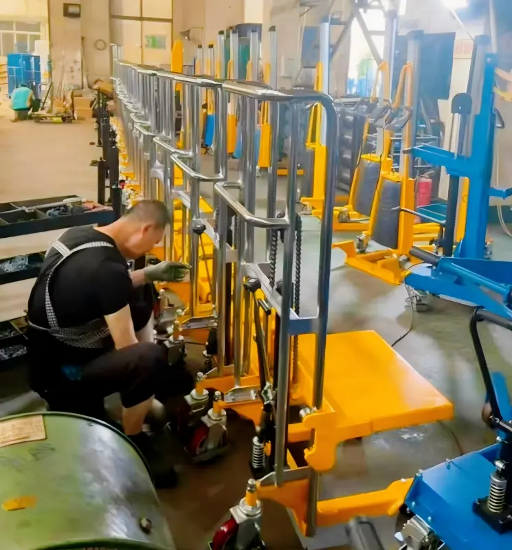 semi electric stacker manufacturer