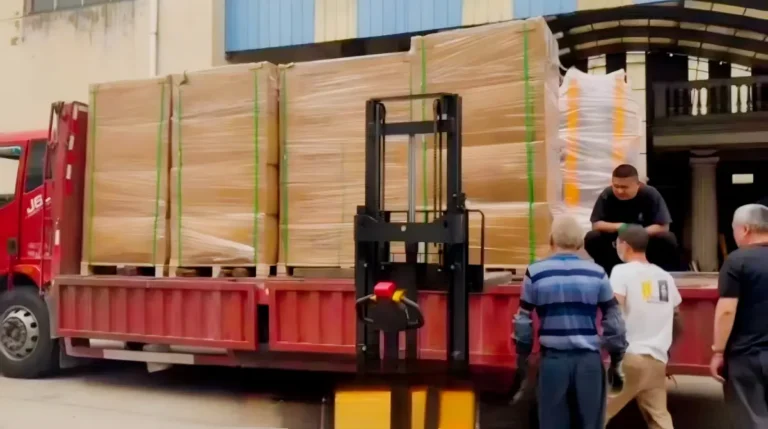 manual hydraulic pallet stacker