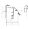 YLD01 Semi-Electric Mobile Floor Crane with Telescopic Boom