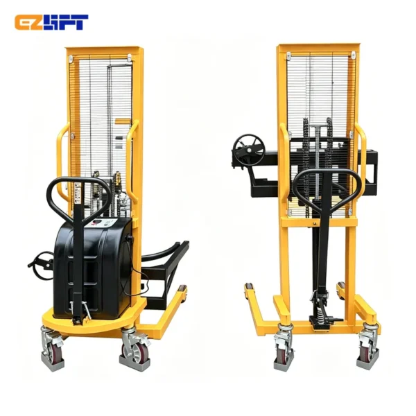 Semi-Electric Drum Tilting Dumper